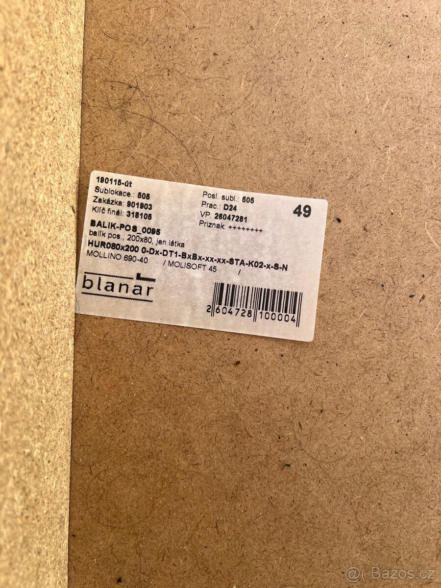 Válenda 80x200cm - 2