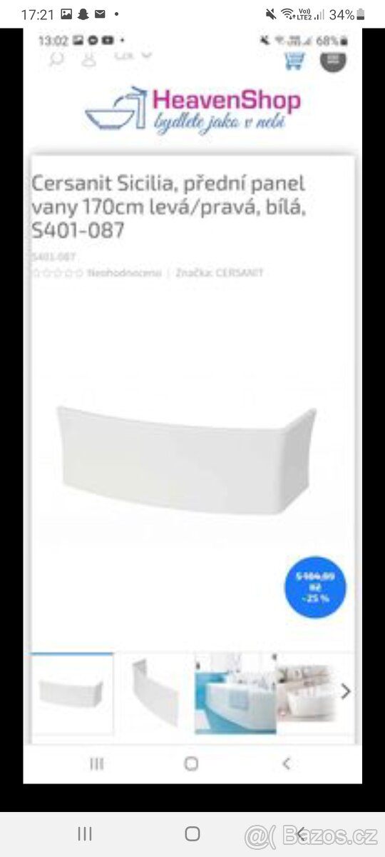 Cersanit panel k vaně - 2