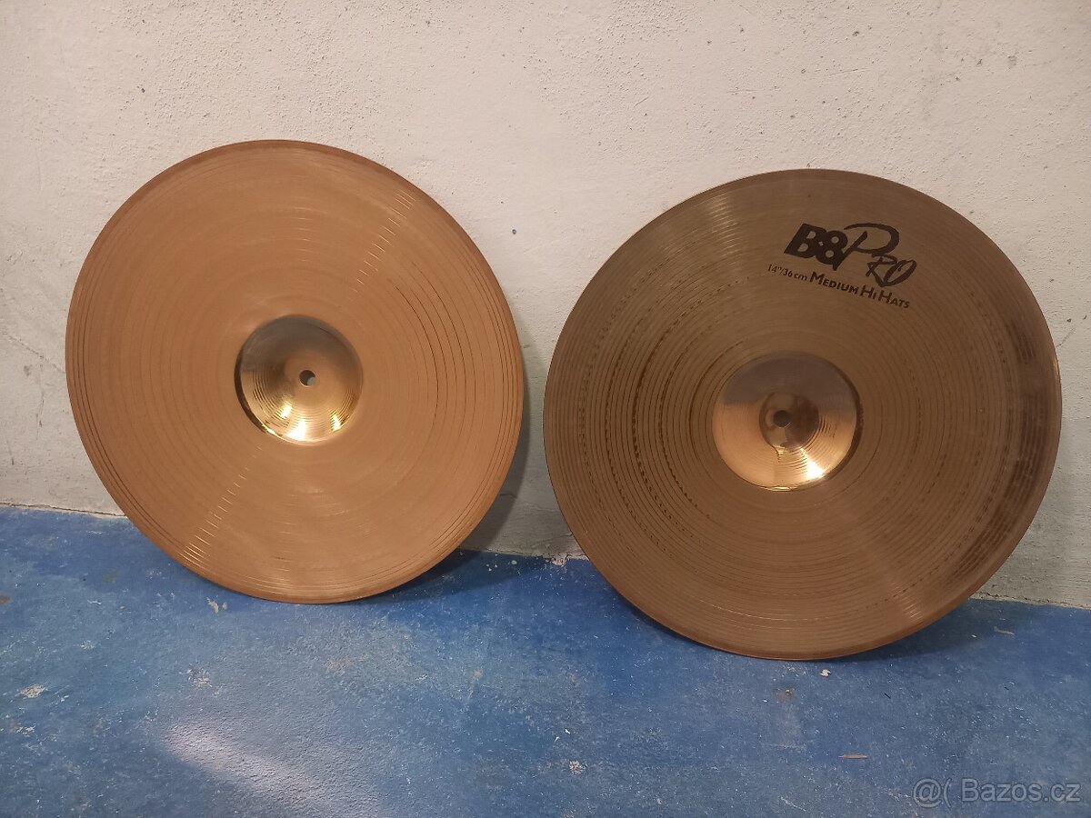 Činel hi-hat 14" Sabian B8 Pro Medium - 2