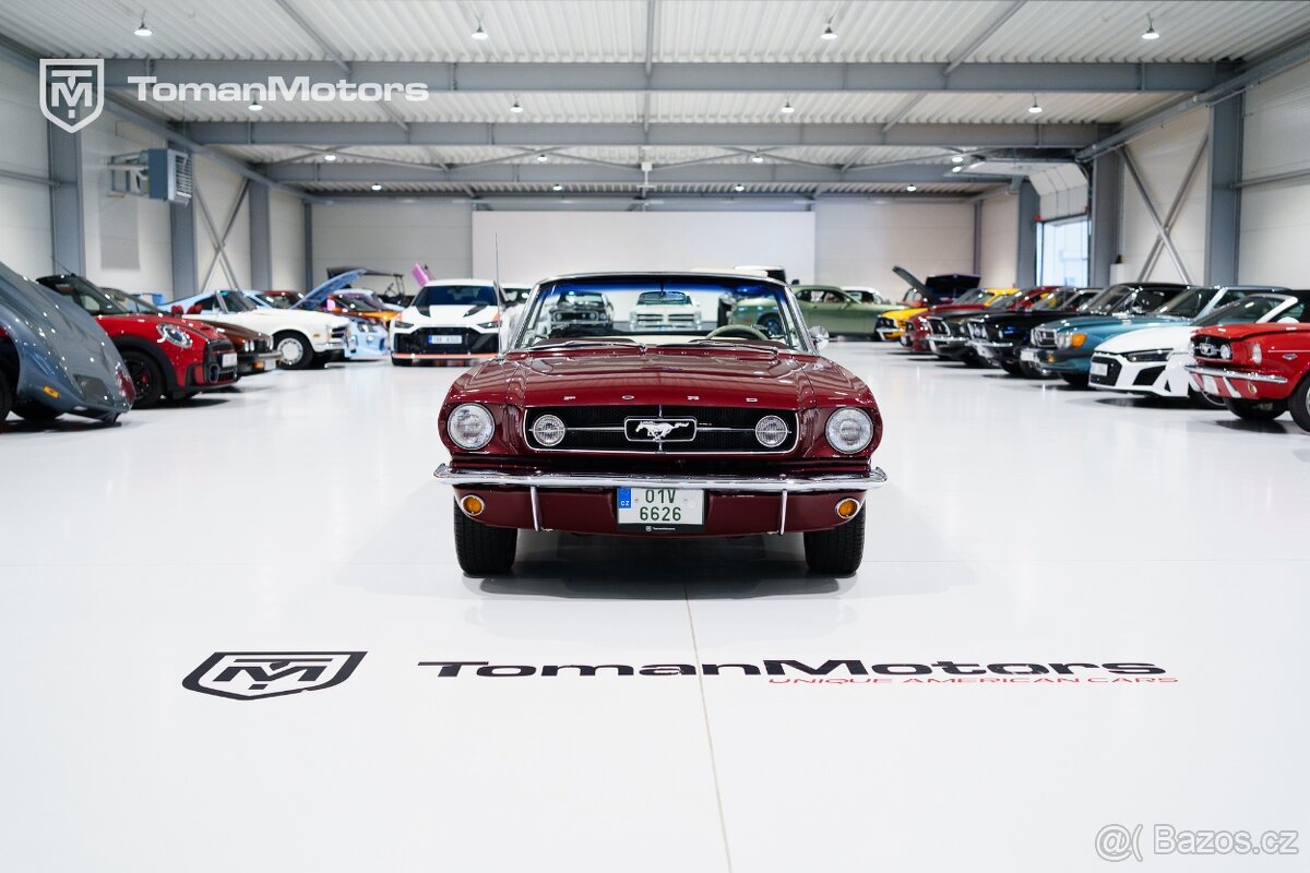 Ford Mustang V8 kabrio, MANUAL, 1965 - 2