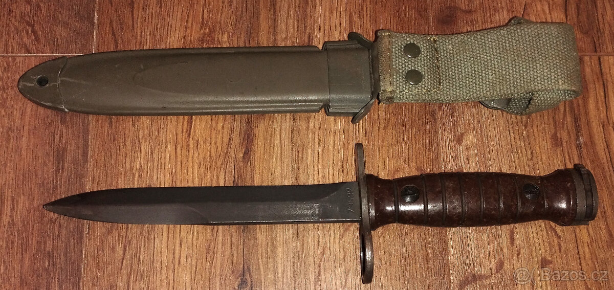 Bodák, bajonet Beretta M1958, BM59, originál - 2