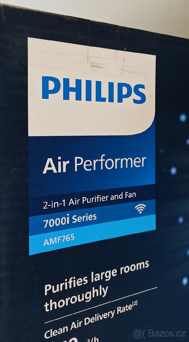 Čistička vzduchu Philips 2v1 s funkcí ventilátoru AMF765 - 2