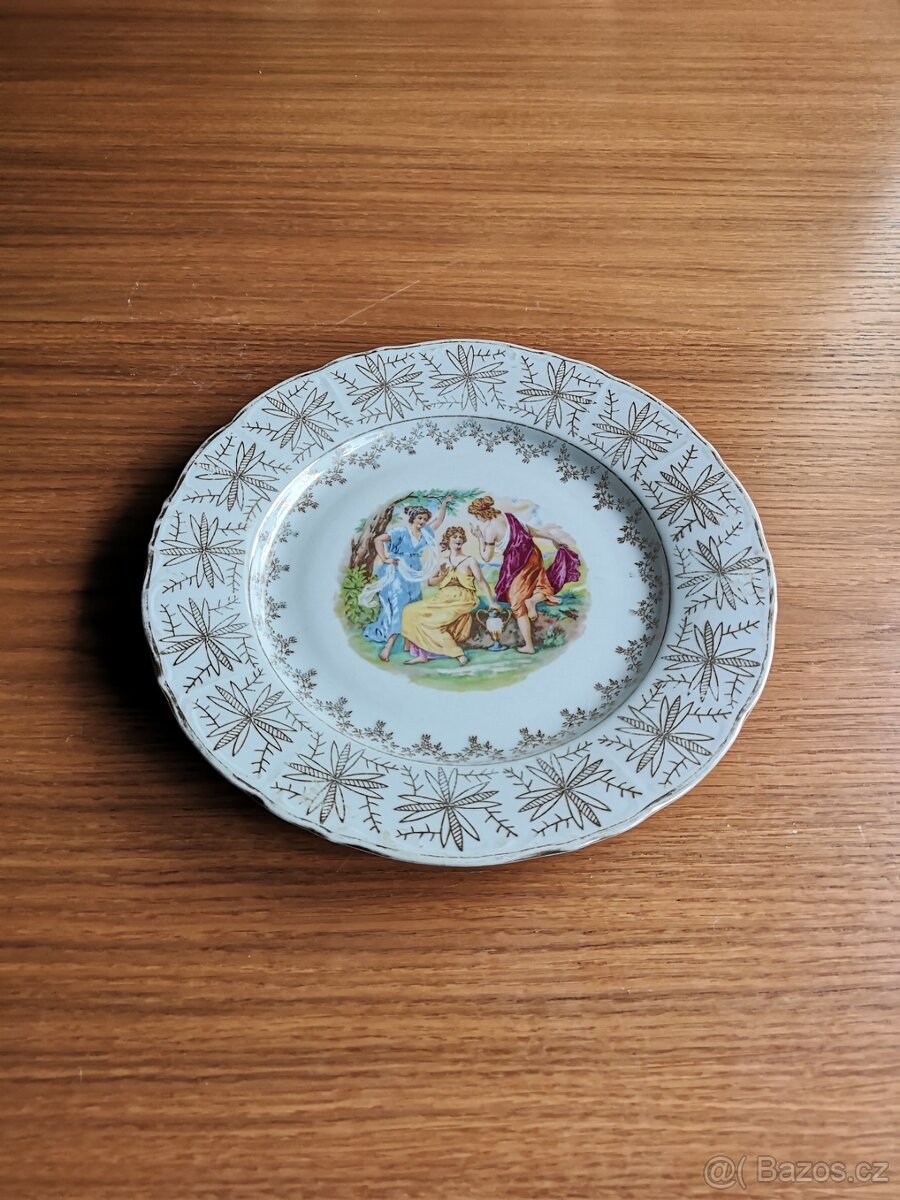 Porcelánový talíř - ozdobný - 2