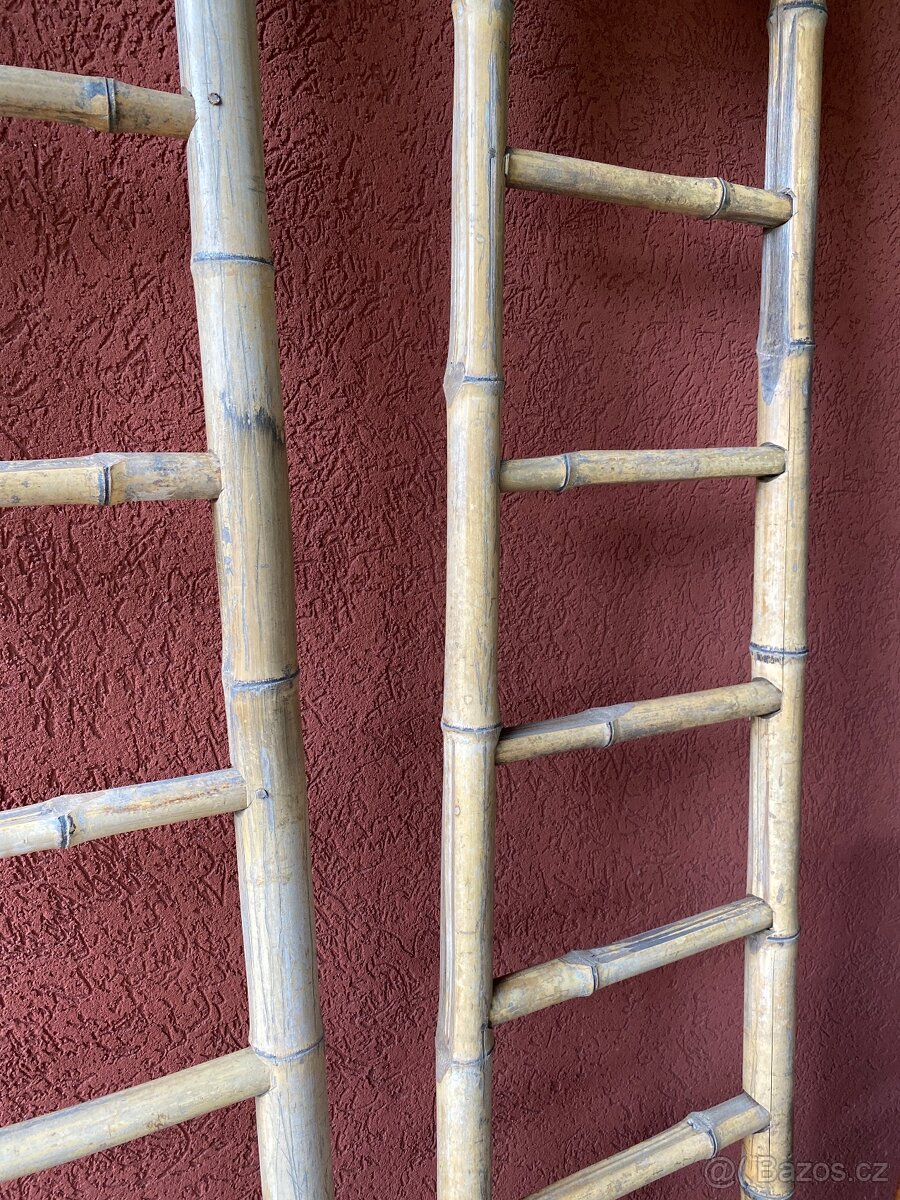 Bambusový žebřík - 2