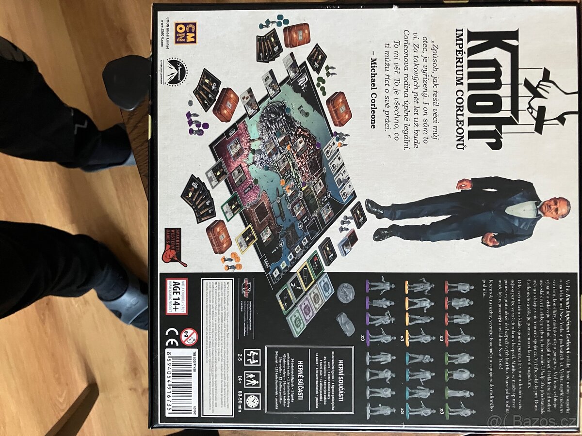 Kmotr - Impérium Corleonů - desková hra - 2