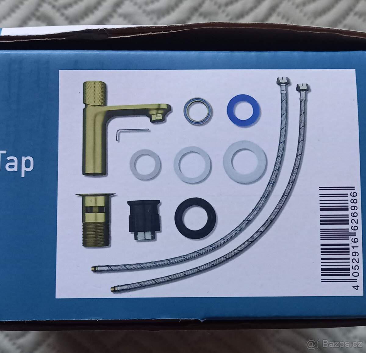 Umyvadlová baterie - zlatá - nová - 2