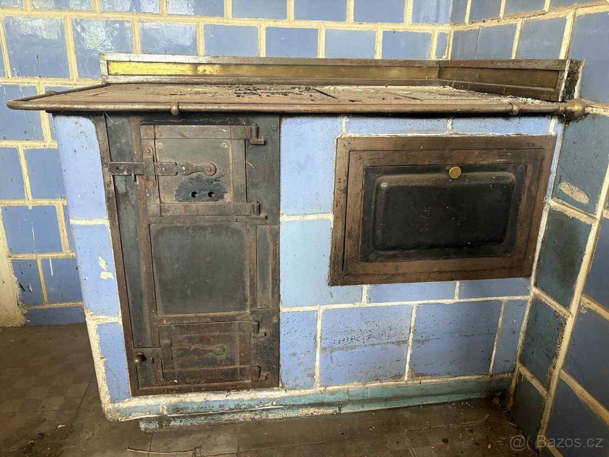 Kachlový sporák - 2