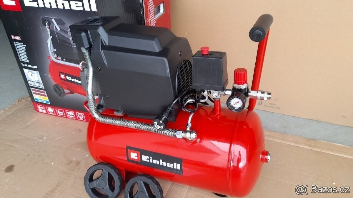 Olejový kompresor Einhell 8 bar - 2
