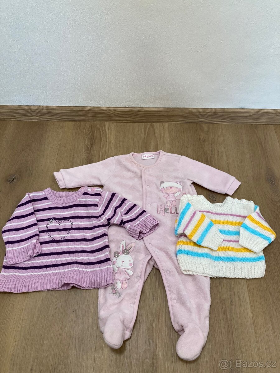 Dětské oblečení 50–68 | 29 ks | 500 Kč - 2