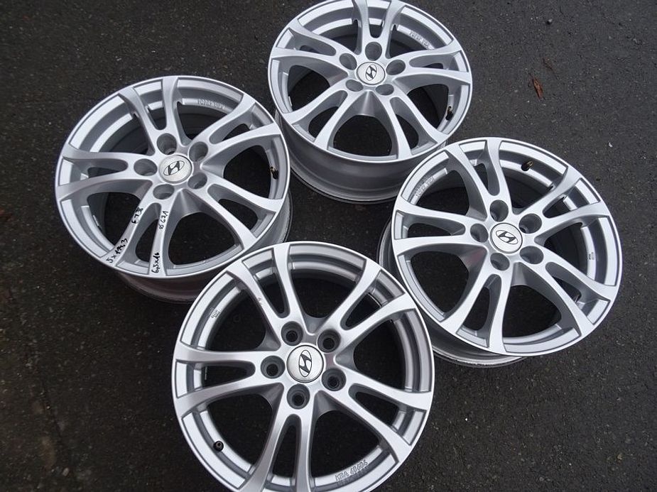 Alu disky na Hyundai, 16", 5x114.3 , ET 38, šířka 6,5J - 2