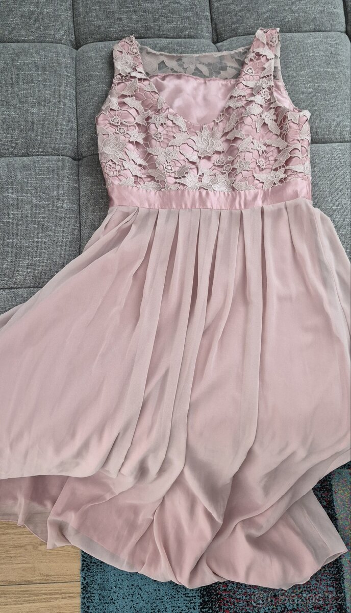 Společenské šaty řůžové - 2