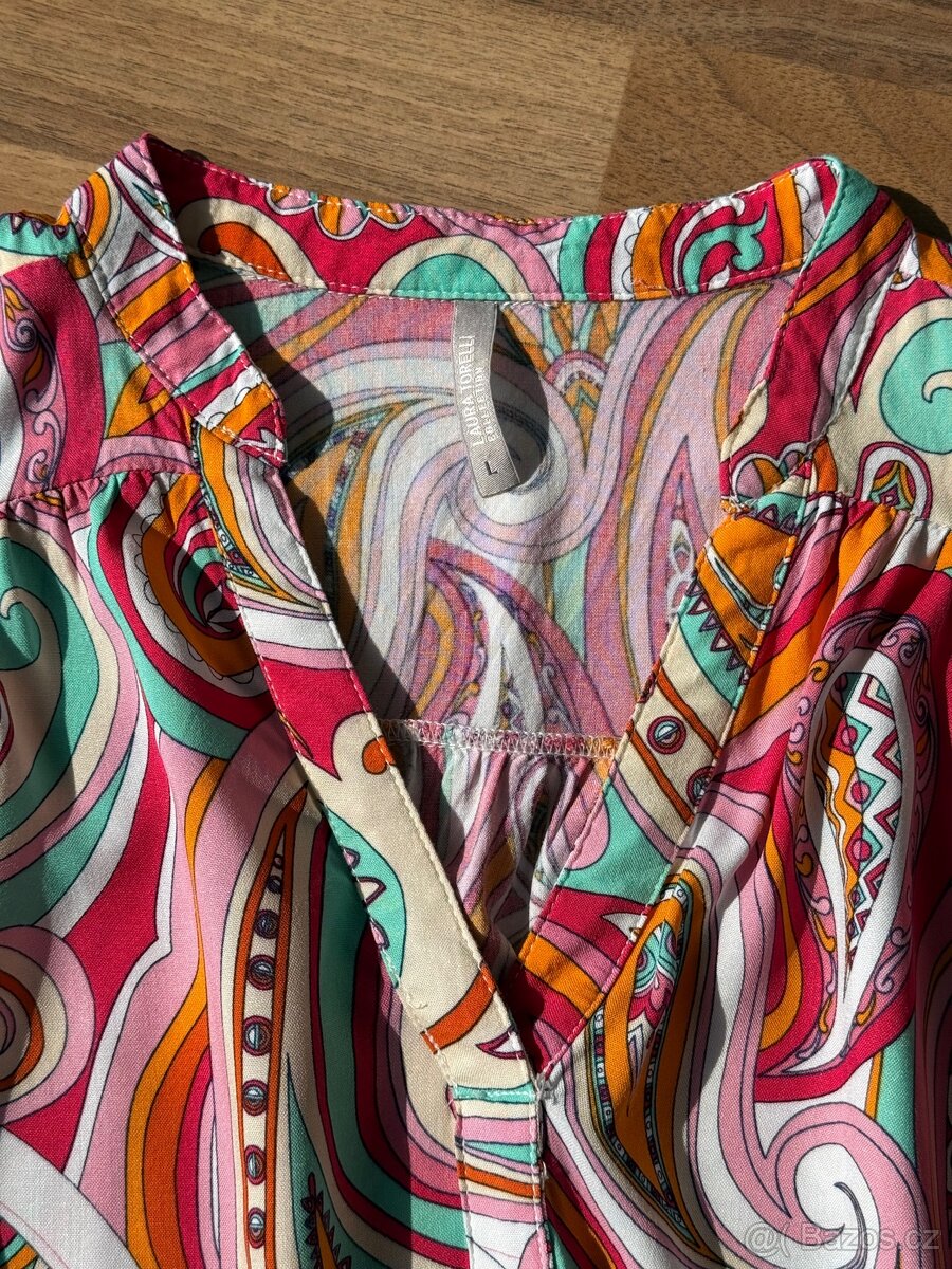 Letní vzdušný top, vel. L - 2