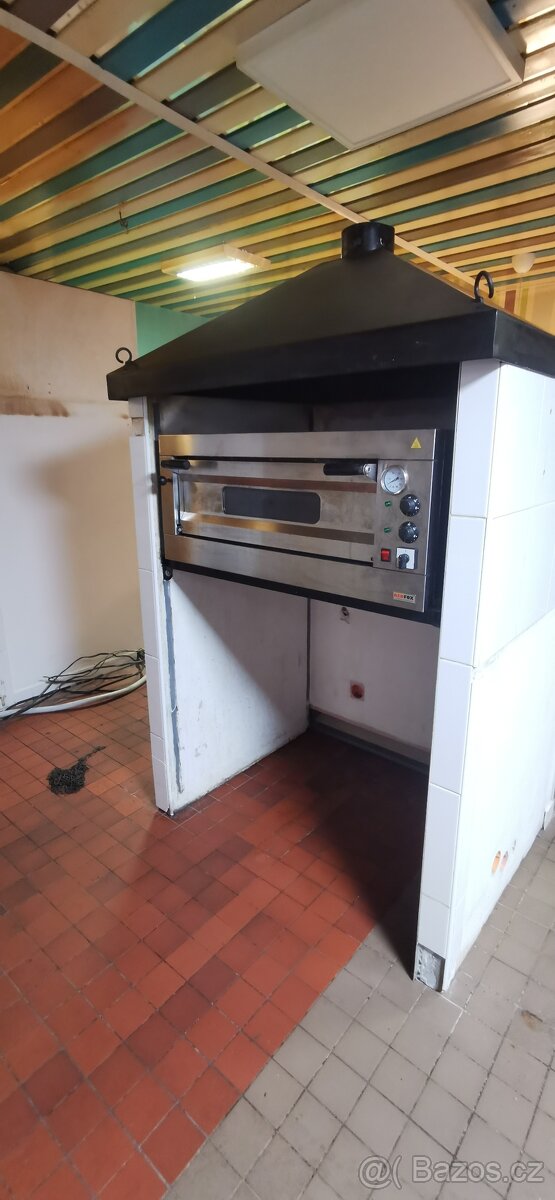 Podstavec, stůl, box a digestoř pro Pizza pec Redfox - 2