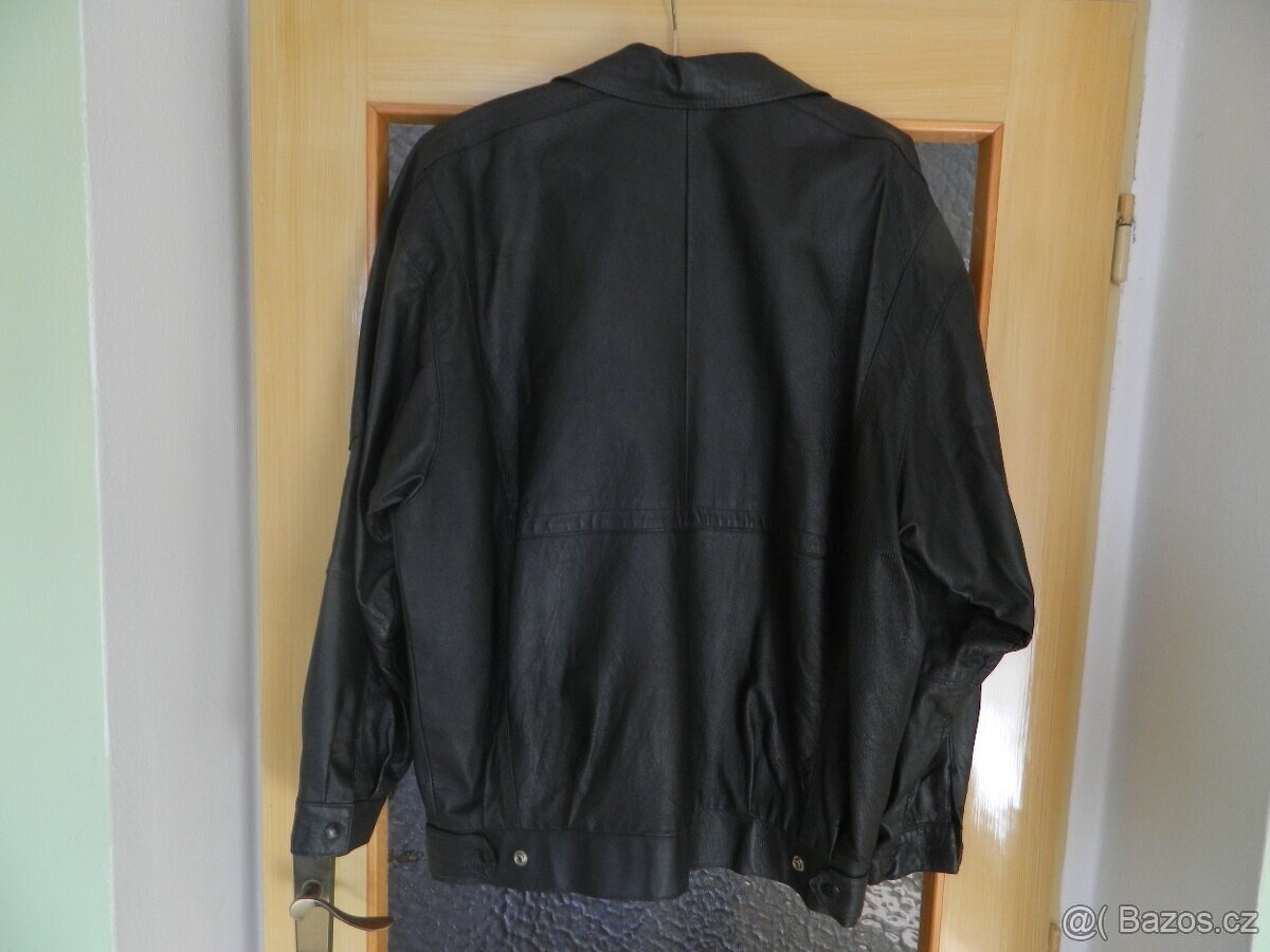 Pánská kožená bunda. - 2