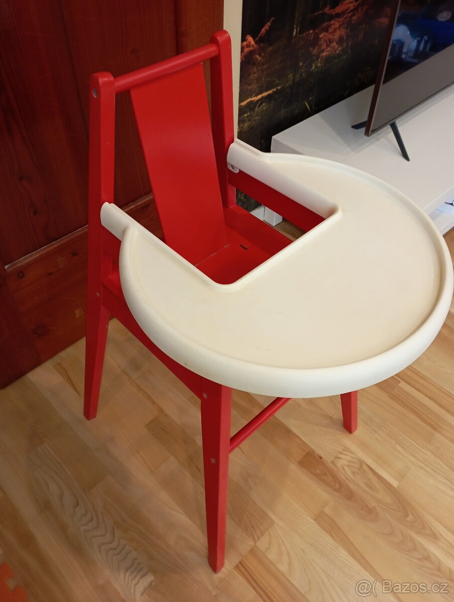 Dřevěná dětská židle IKEA - 2