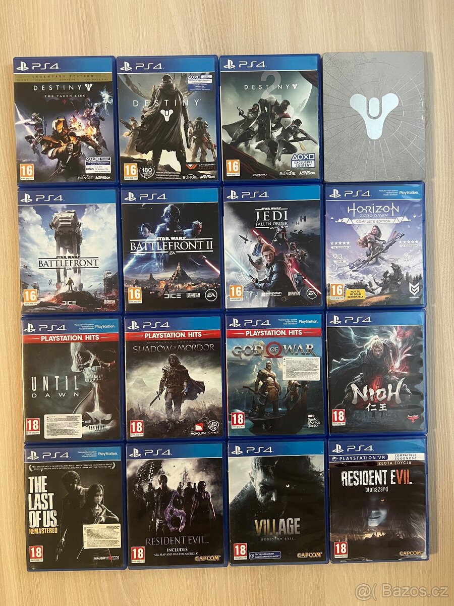 Hry pro PS4 / PlayStation 4 plně funkční - 2
