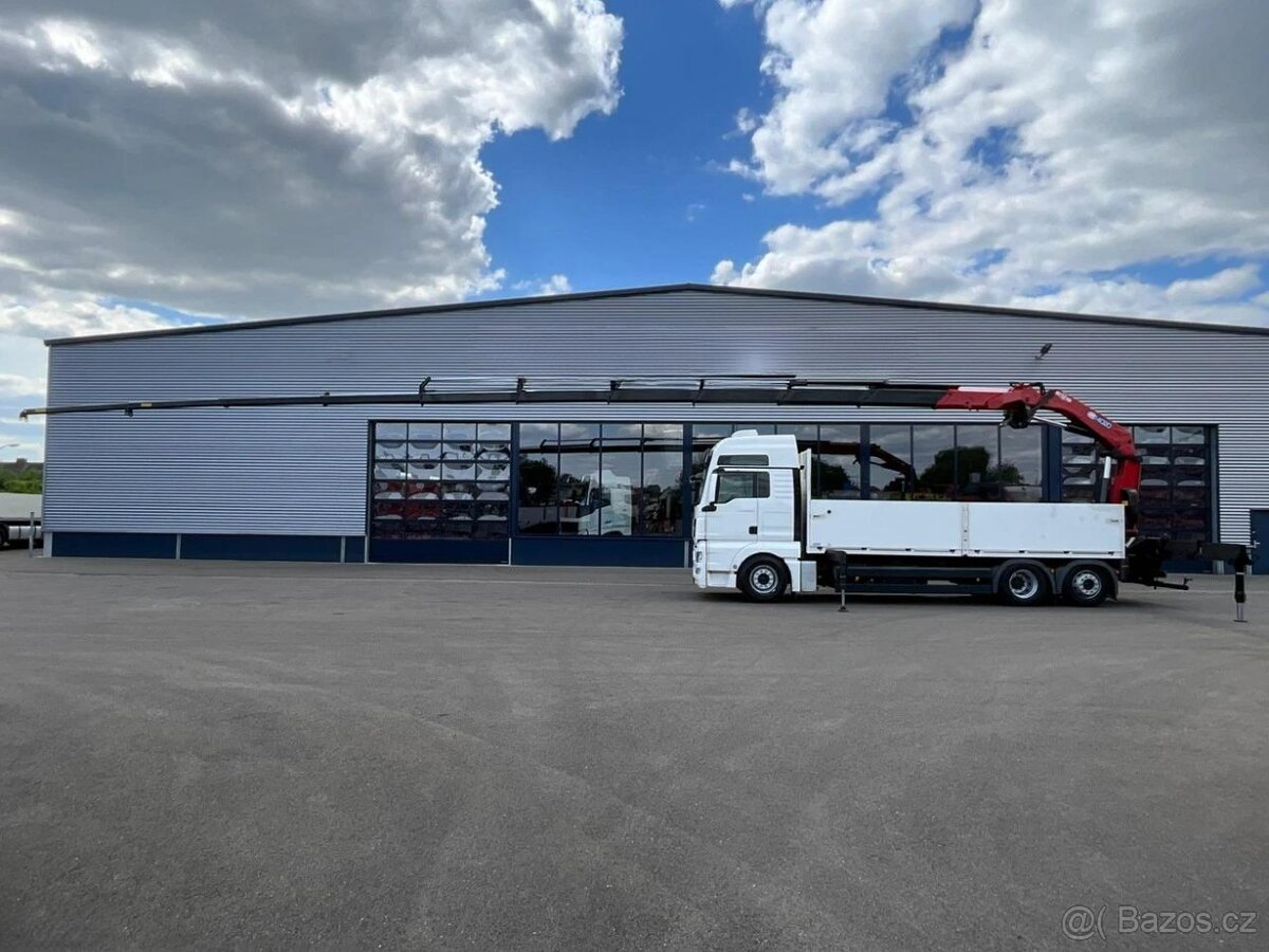 MAN TGX 26.480 6x2 / HMF 40 tunmetr / Naviják