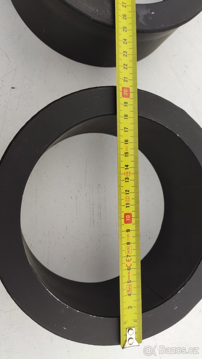 Zděř Kouřová redukce dvojitá 200 mm - 2