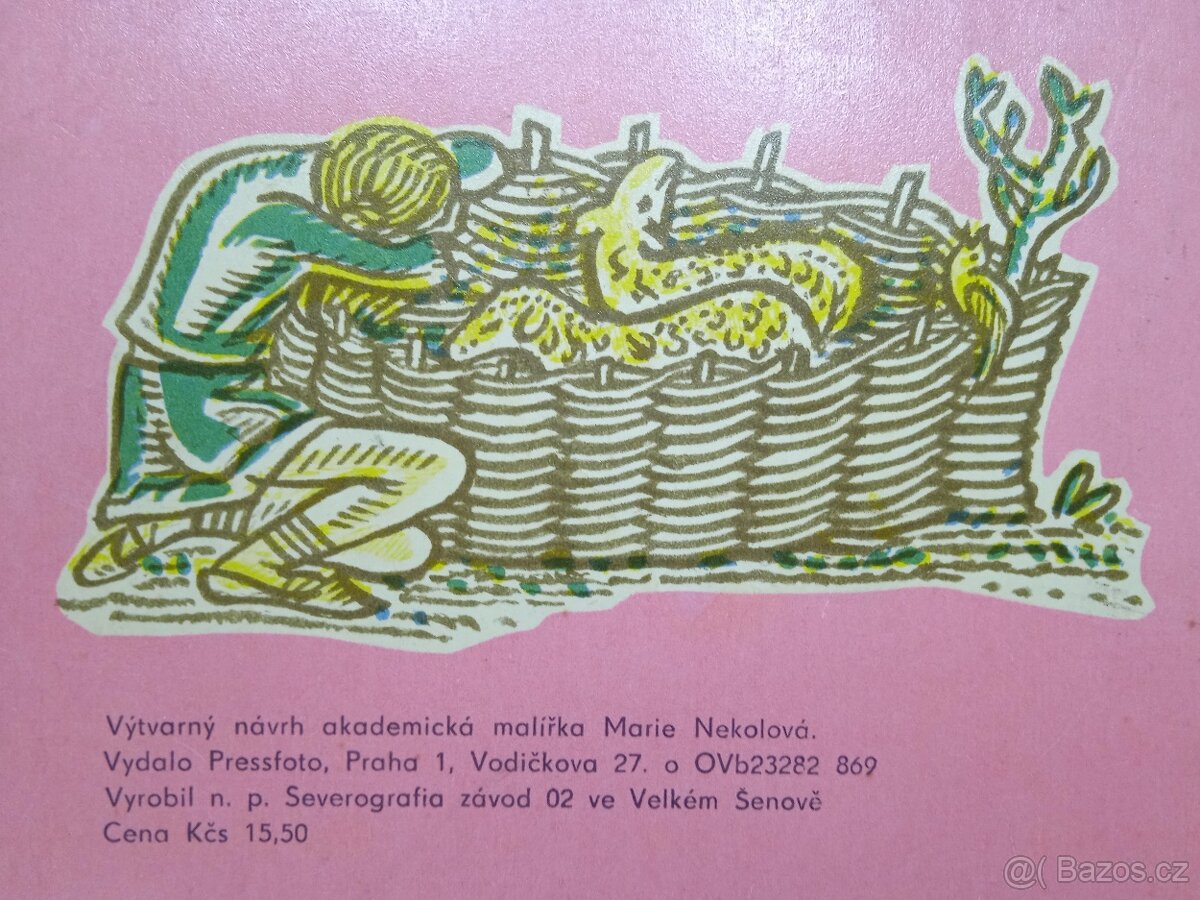 Retro velký vánoční betlém 3D - ČSSR - 2