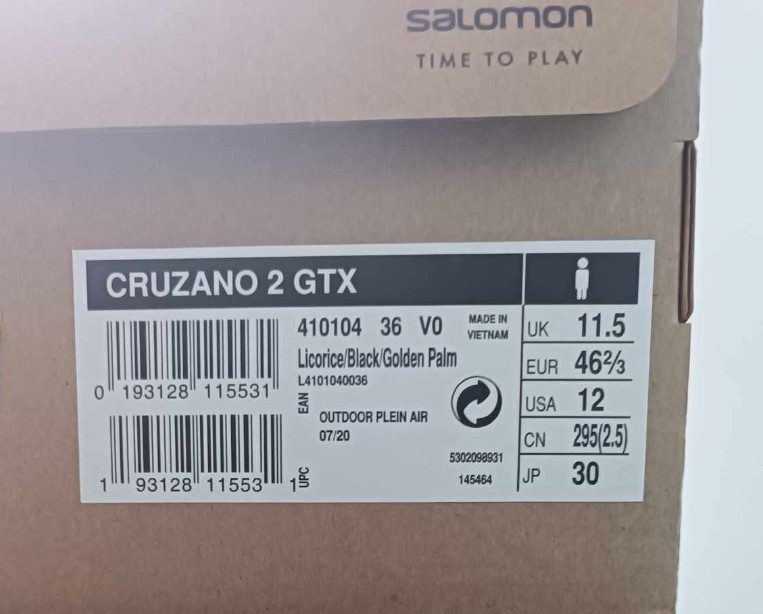 Salomon Cruzano GTX nové - 2