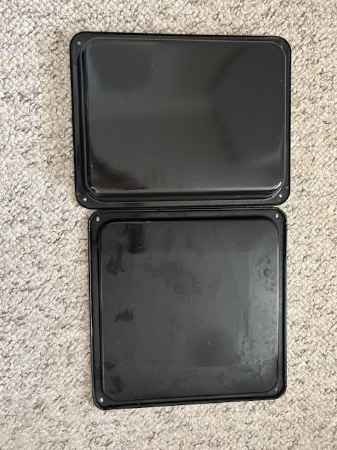2 x nový smaltovaný plech - 2