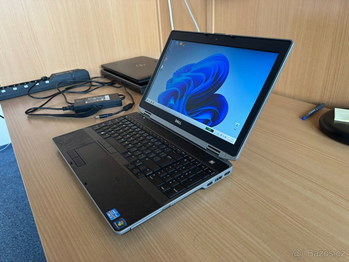 Notebook Dell Latitude E6530, SSD disk, Windows 11, záruka - 2