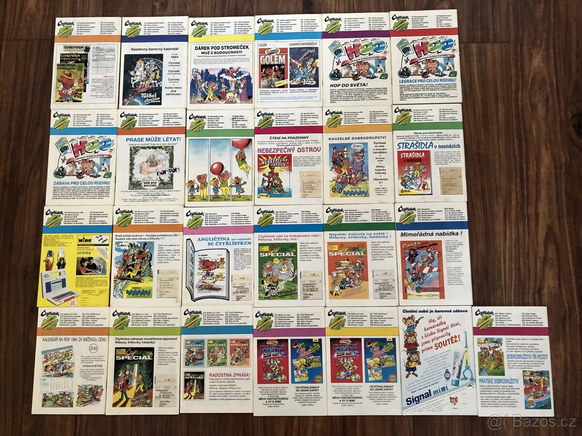 Čtyřlístek 186 - 234, rok 1991 - 1995 - 2