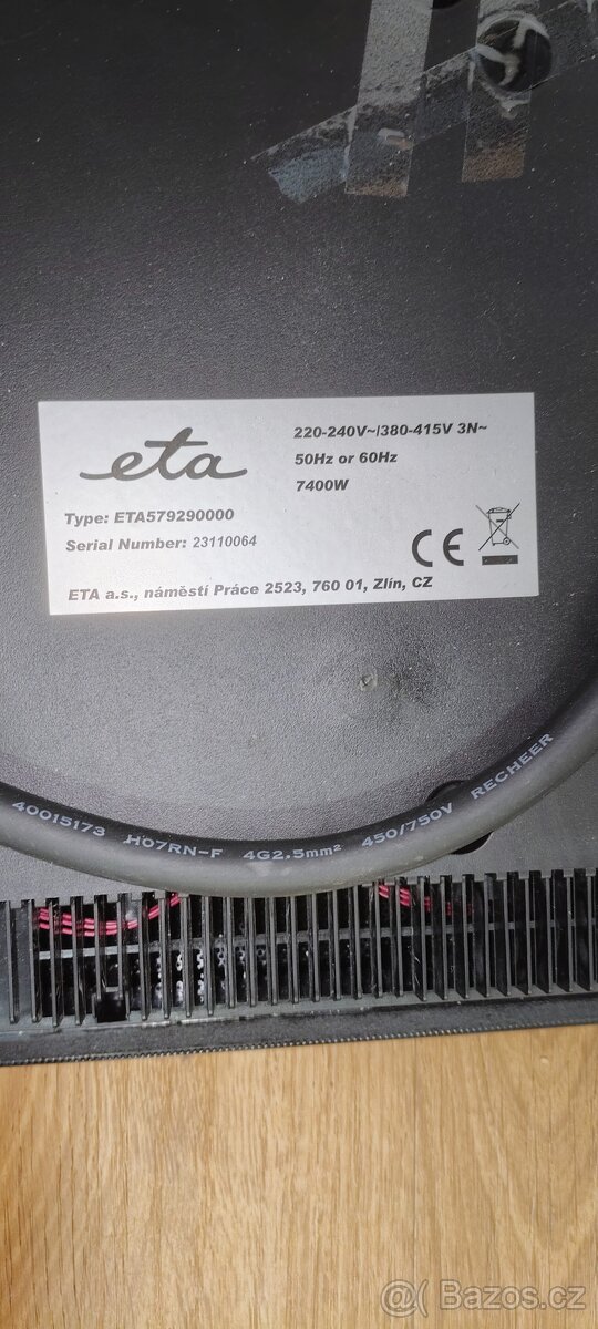 Indukční varná deska Eta - 2