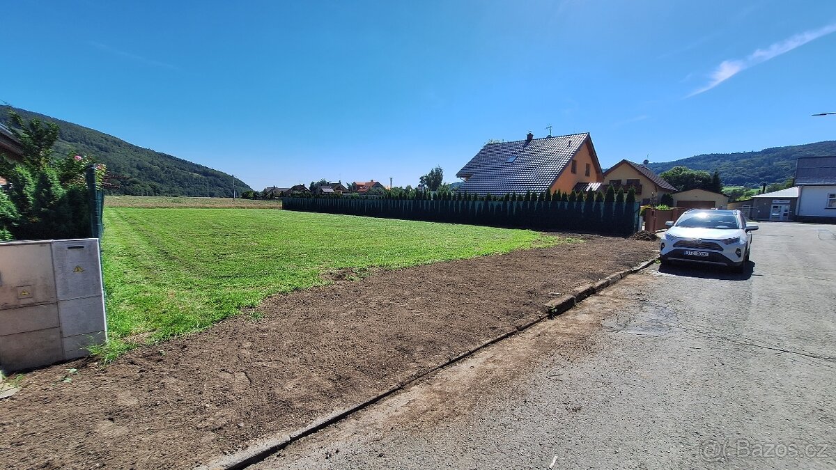 Pronájem zahrady / pozemku v Odrách 1000m2 / Engelsova - 2