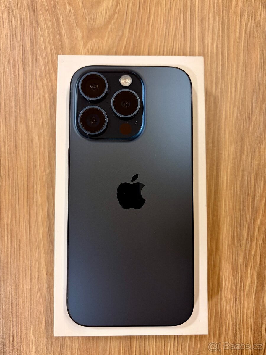 iPhone 15 Pro 128GB, Blue Titan - TOP STAV - 2
