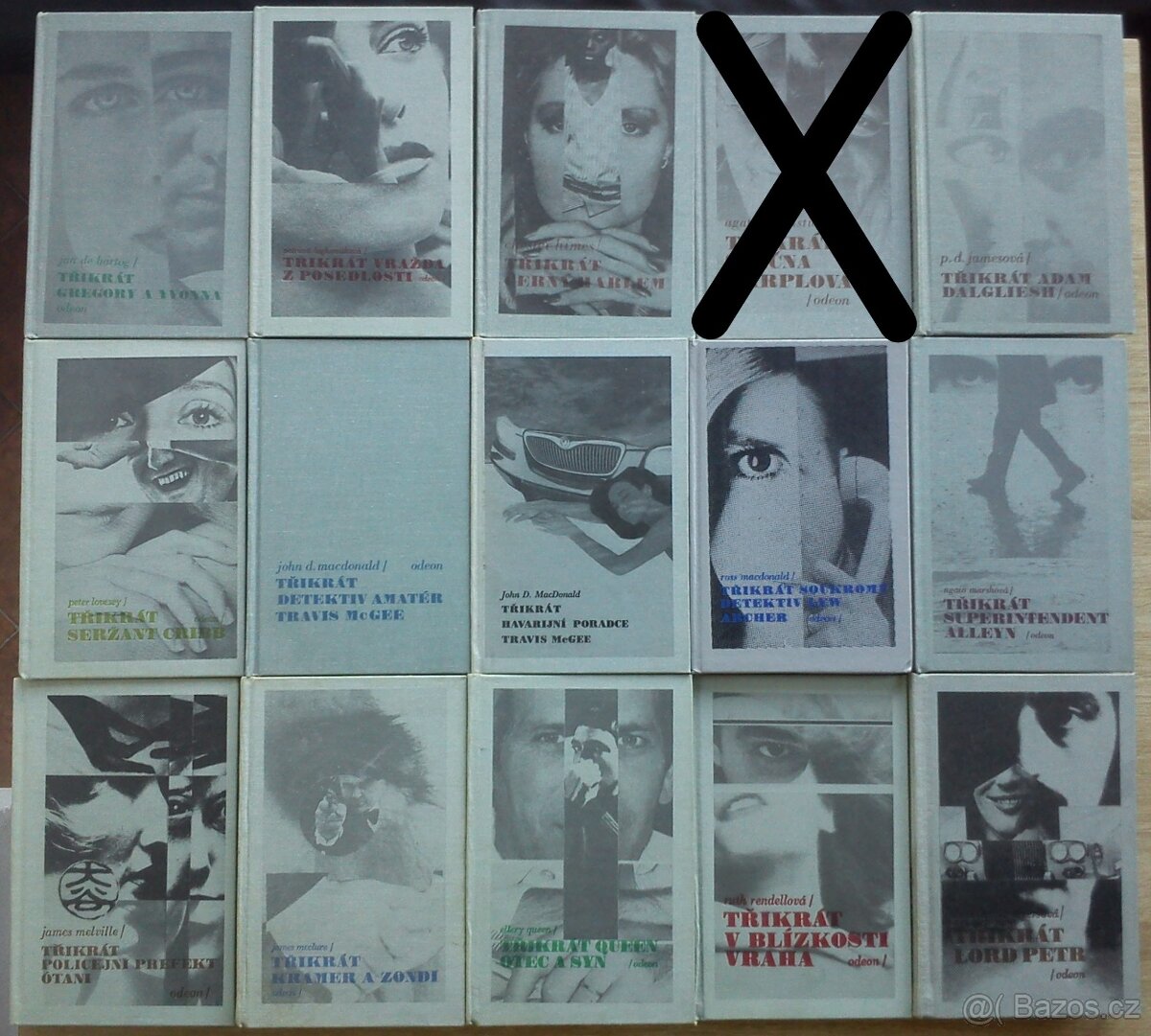 Sbírka knih z Edice 3 x ( Třikrát ) - 2