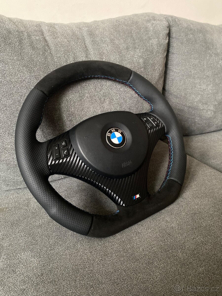 Volant BMW E81 E82 E84 E87 E88 E90 E91 E92 nově přešitý - 2