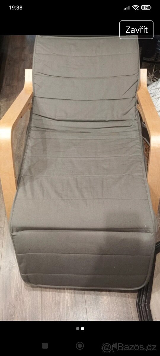 Šedé křeslo - 2