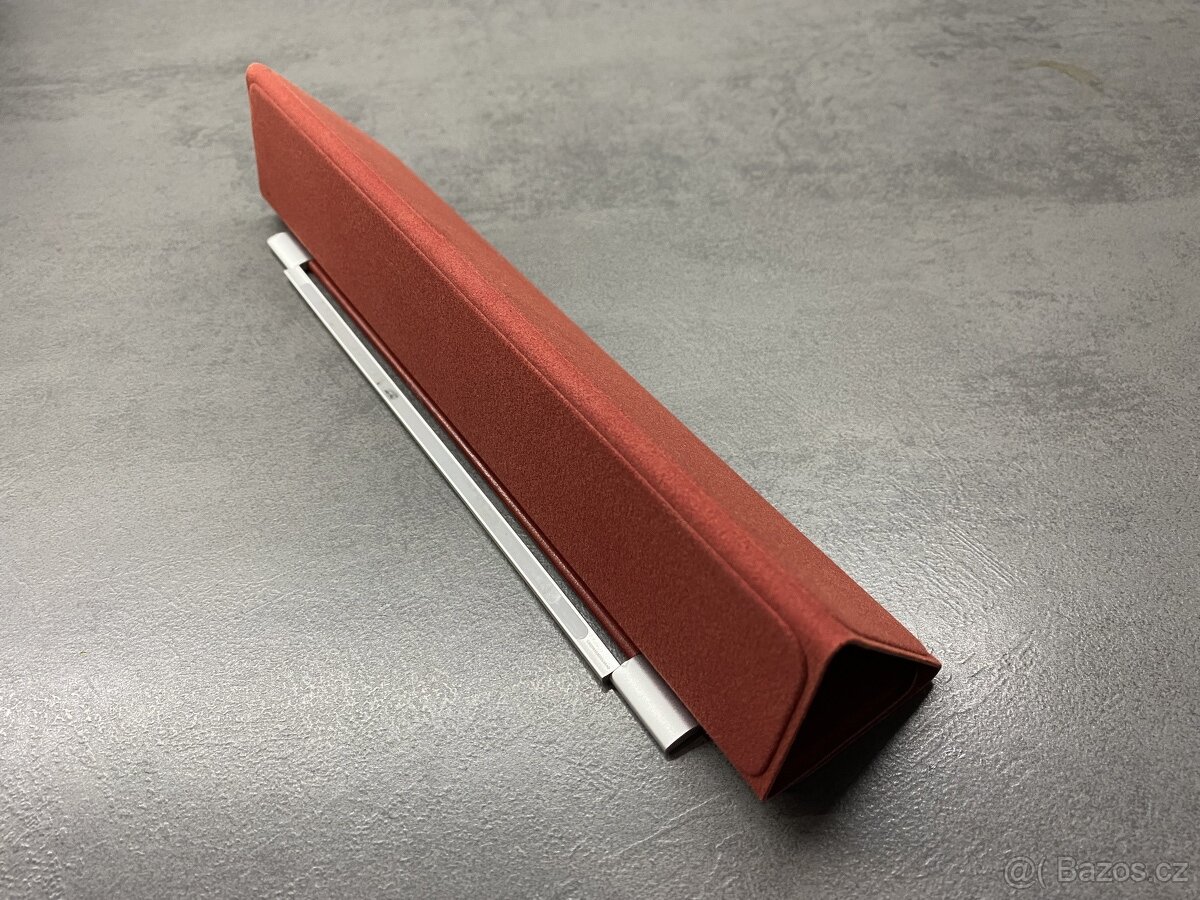 obal na iPad červený kožený - 2