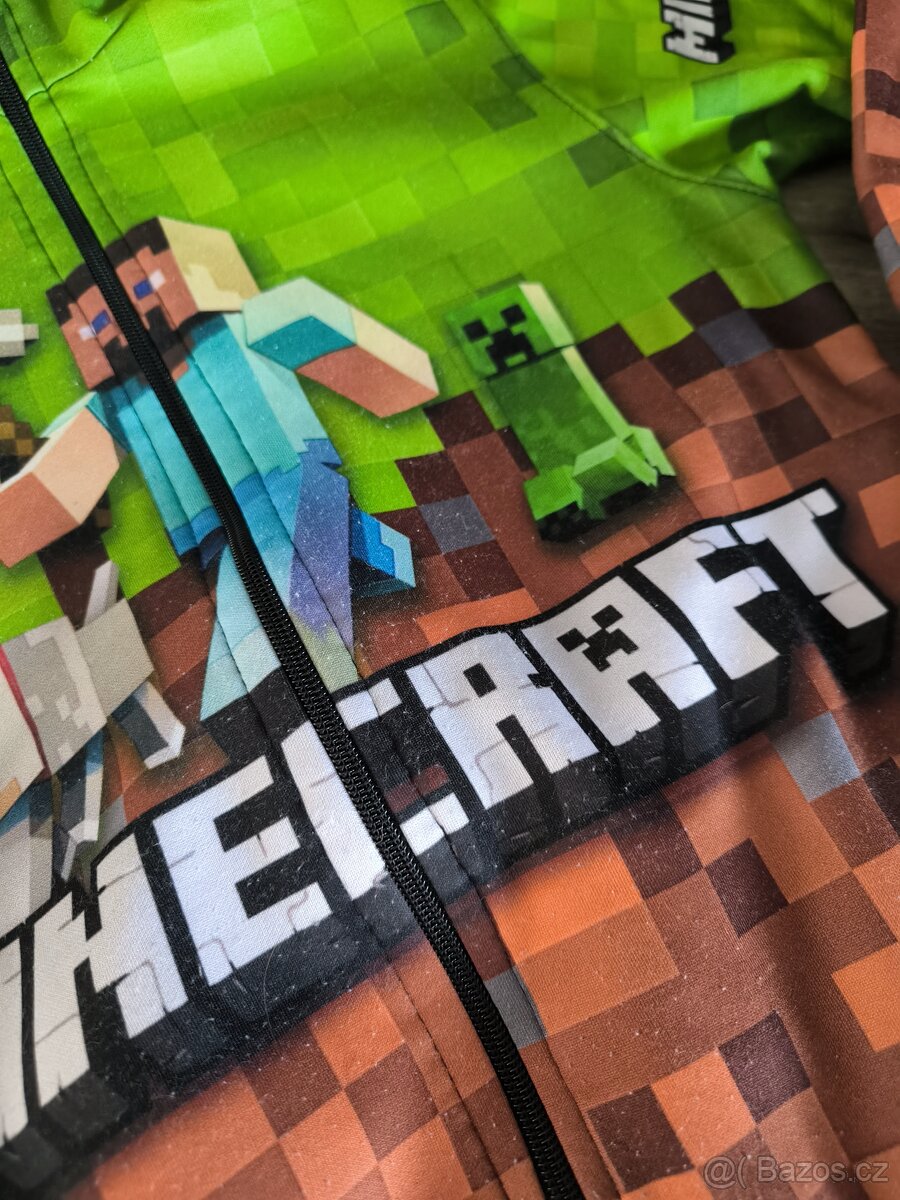Set oblečení Minecraft vel. 134 - 2