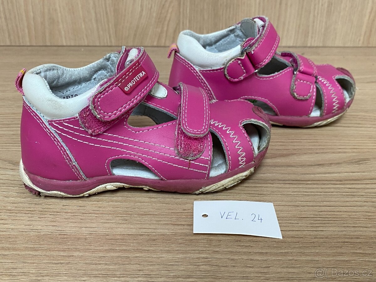 Dívčí sandále Protetika, vel. 24 - 2
