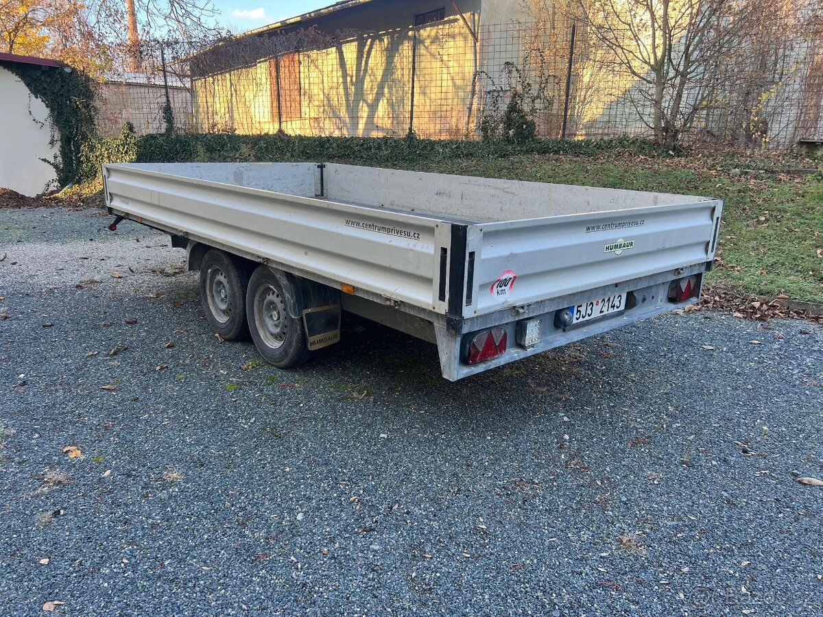 Dvounápravový přívěs Humbauer - 2
