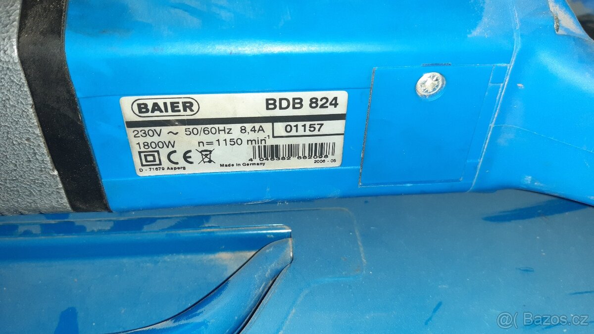 Diamantová vrtačka BAIER BDB 824 pro suché vrtání - 2