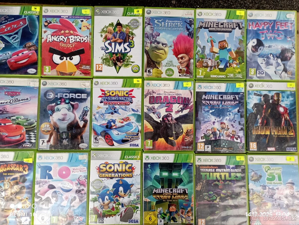 Dětské hry na Xbox 360 cena 300 - 500kč - 2