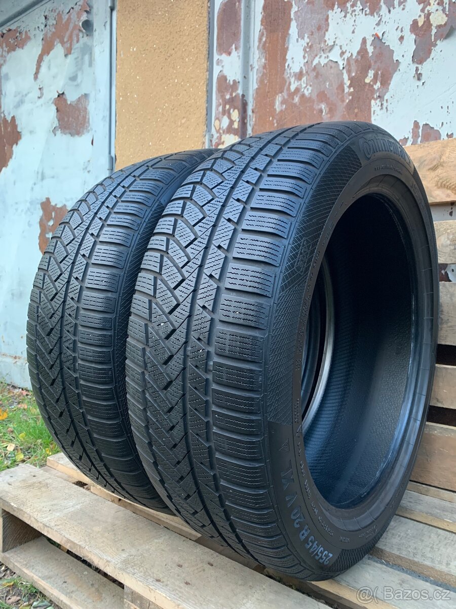 2ks 255/45/20 Continental/2019/105V/zimní 6m - 2