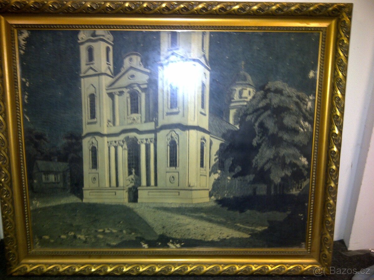 Prodám starý obraz W.Polk 1930 - 2