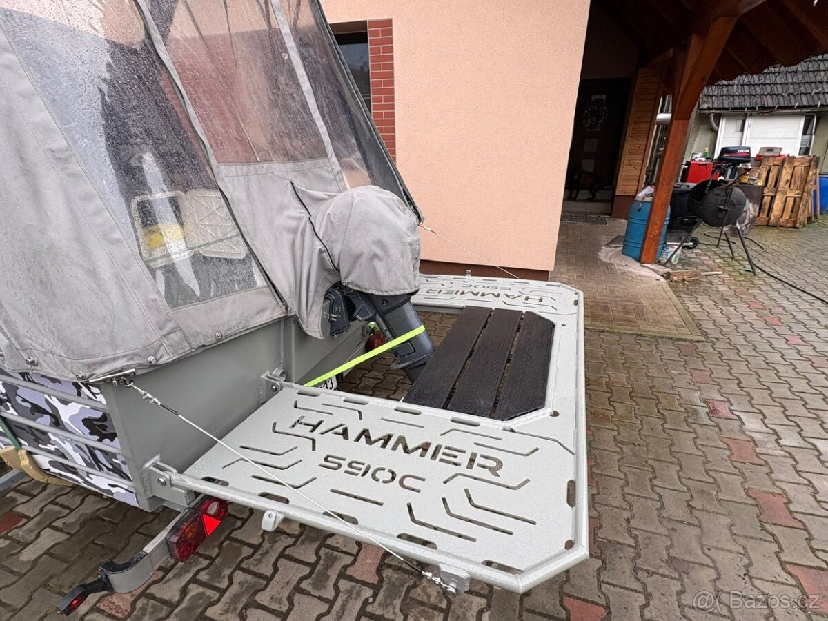 Rybářská loď Hammer 590C , Rybářský člun s kajutou - 2