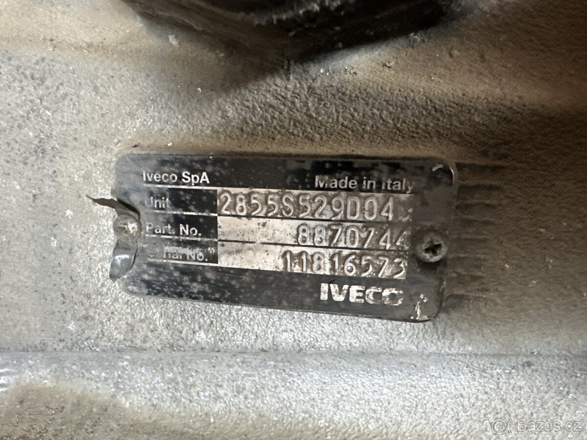 Převodovka Iveco eurocargo. - 2