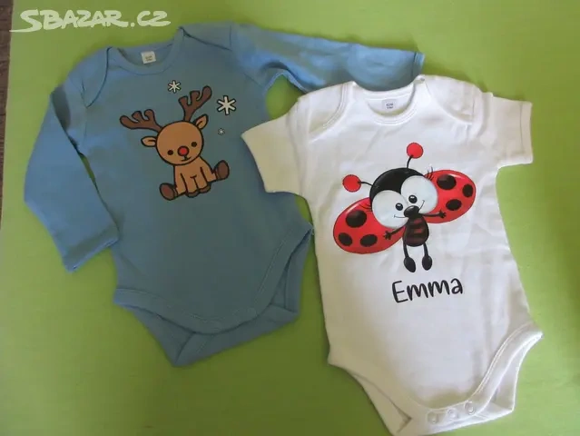 Kojenecké body vel. 50/56, 53/56,62/68,74/80. - 2