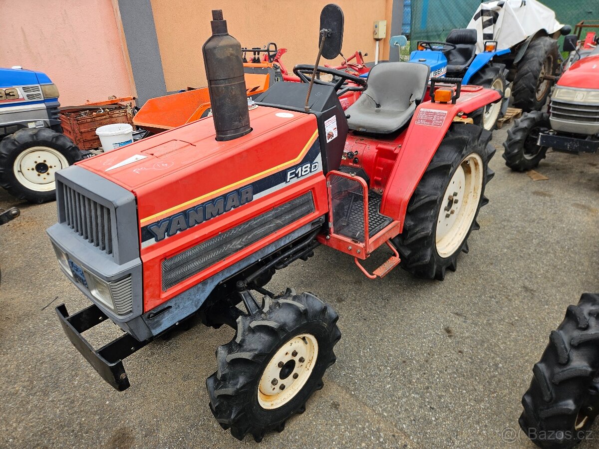 malotraktor Yanmar F18 4x4 - 2