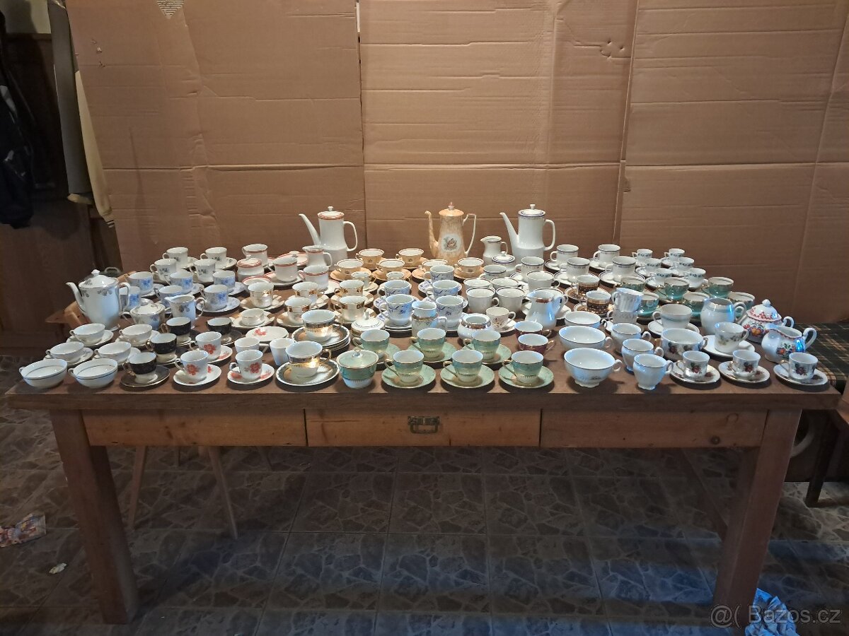 Obrovská hromada porcelánu retro ČSSR - 2