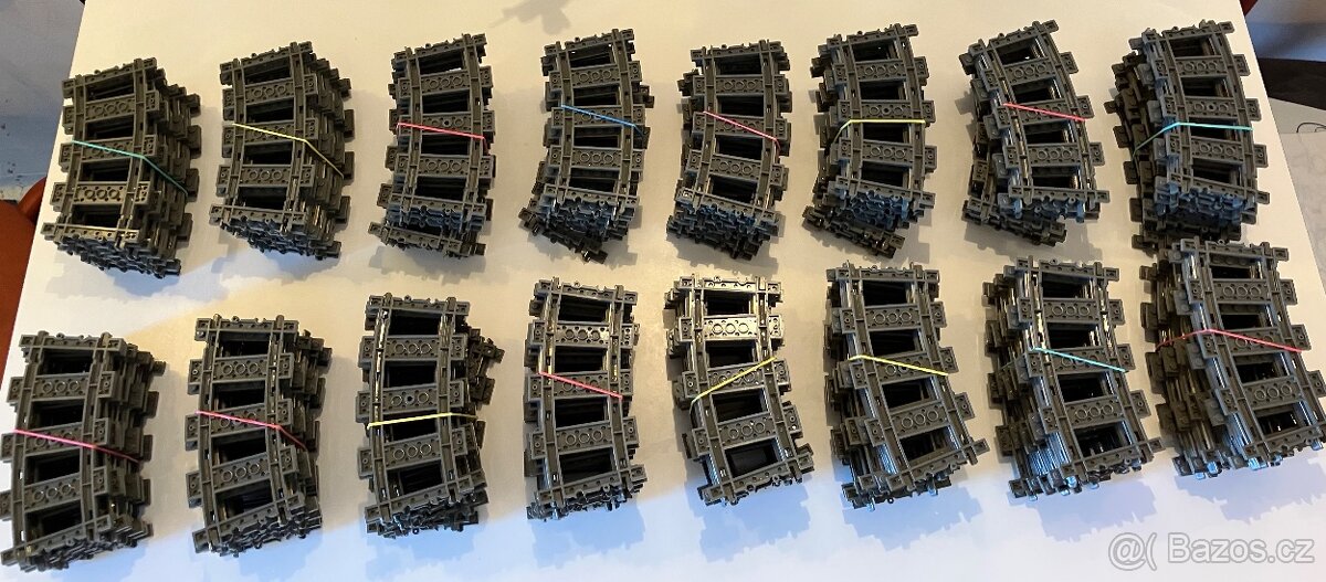 Lego 9V vlak (Train) zatáčky - 2