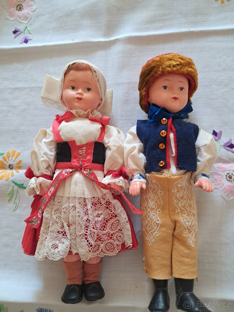 Krojované retro panenky - 2