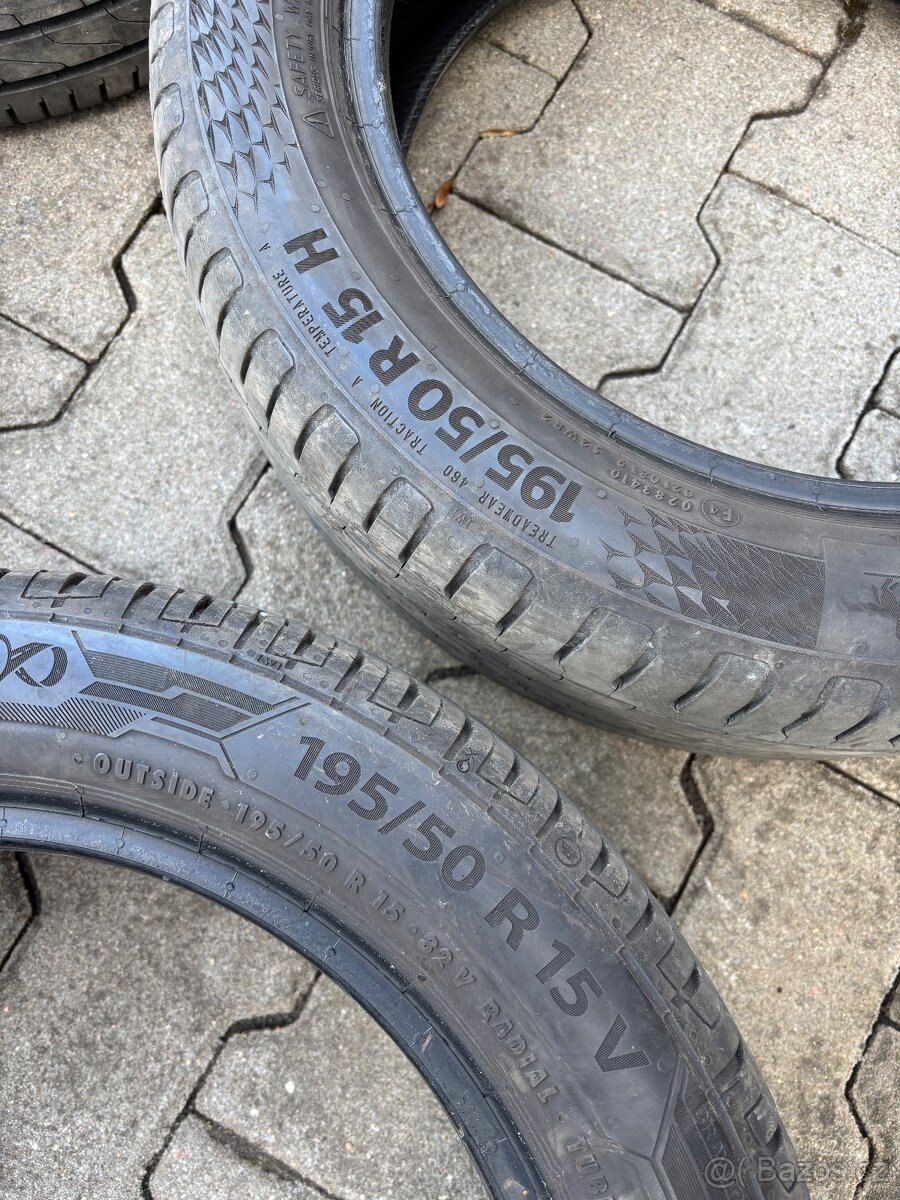 Prodám letní pneu 195/50 R15 - 2