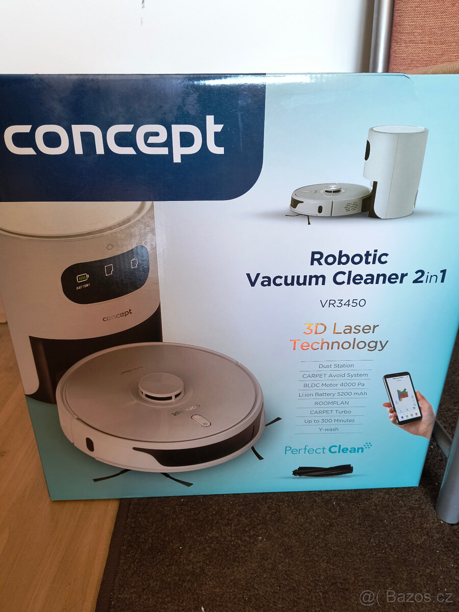 Nový robotický vysavač s mopem - 2
